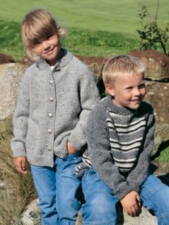 Raglangenser og cardigan