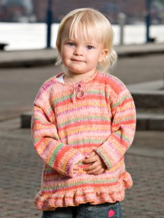 Genser med og uten rysjer