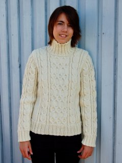 Kabelstrikkede gensere