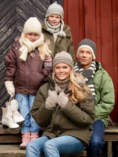 Luer, skjerf, fleece og votter