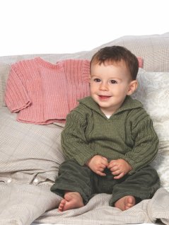 Strukturert strikket genser