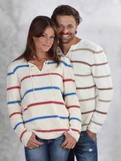 Pippi-gensere til dame og herre