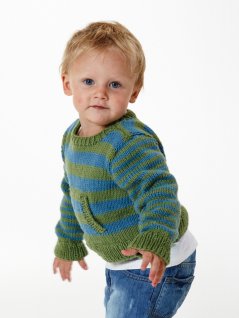 Strikket genser og lue