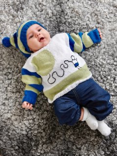 Barneskjorte med ballong