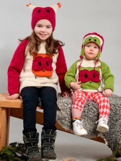 Genser, tunika og lue Ugler i myren