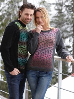 Herre- og damegensere med mønstre