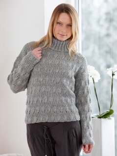 Damegenser med elastisk mønster