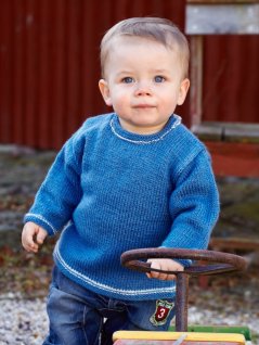 Strikket barnegenser