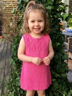 Tunika i teksturert mønster