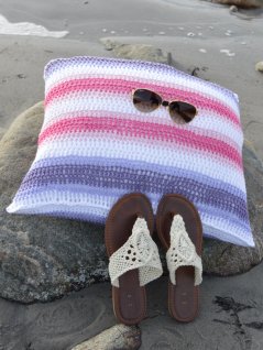 Heklet eller heklet sommerpute