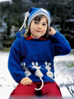 Genser og lue med mus