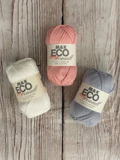 Øko babybomullsgarn