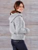 Cardigan med hette