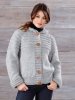 Cardigan med hette