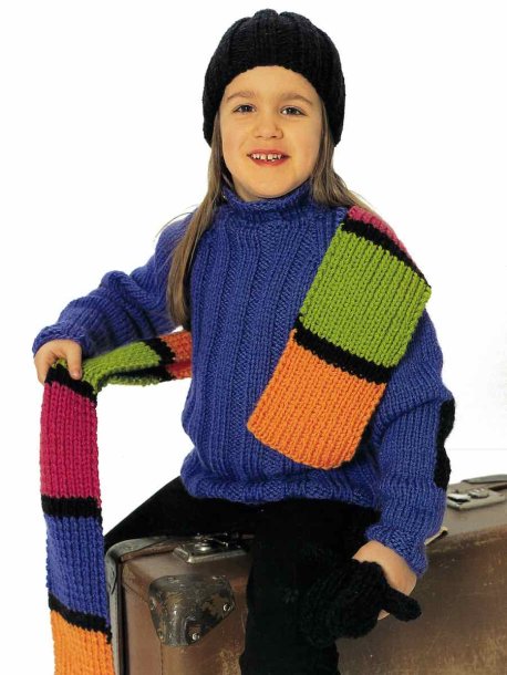 Genser, lue, votter og skjerf