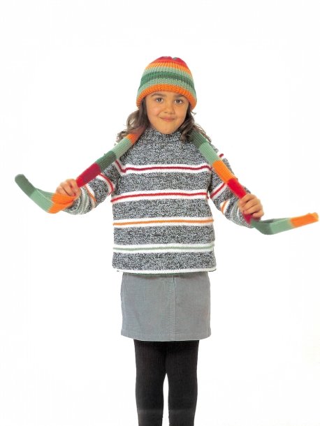 Raglangenser, lue og skjerf