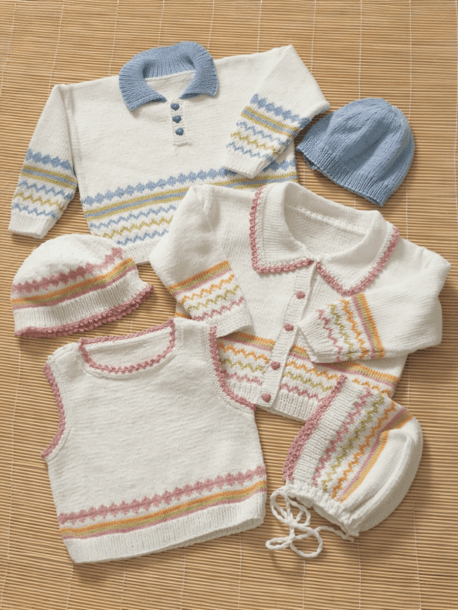 Barnesett med border