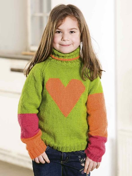 Jumper med hjerte
