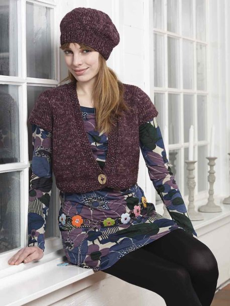 Vest og beret