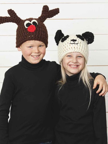 Virkade mössor älg