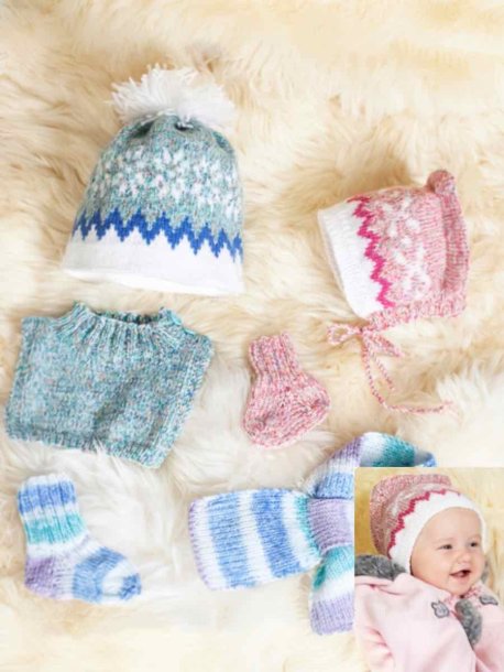 Luer, falsk polo, isposeskjerf og sokker