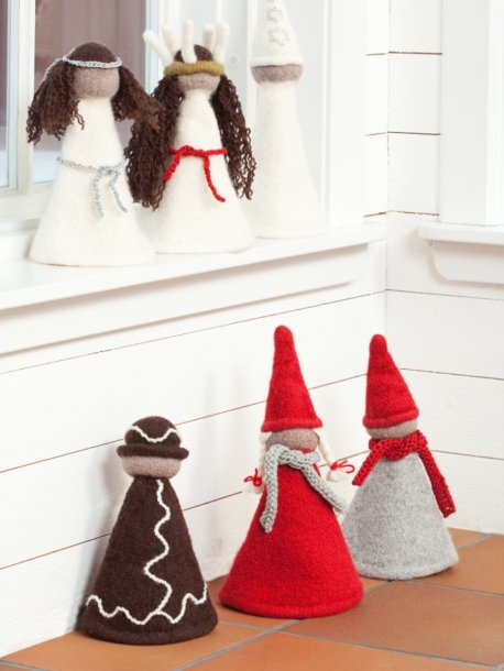 Tovet Lucia-tog, alver og pepperkakemann