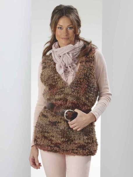 slätstickad slipover