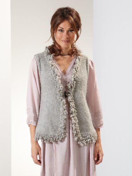 Stor genser og skjerf