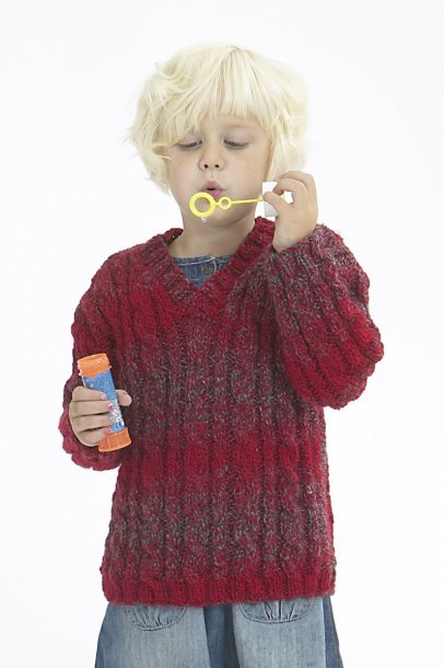 Flätstickade tröjor