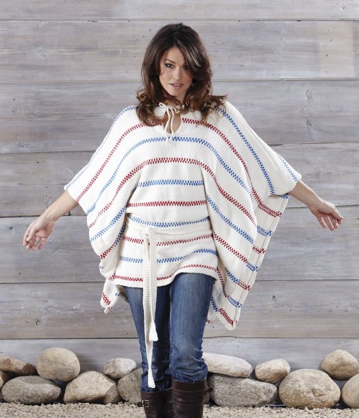 Ponco i pippitröjamönster