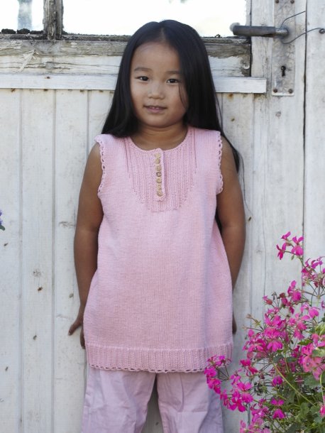 Tunika med nakkelukking