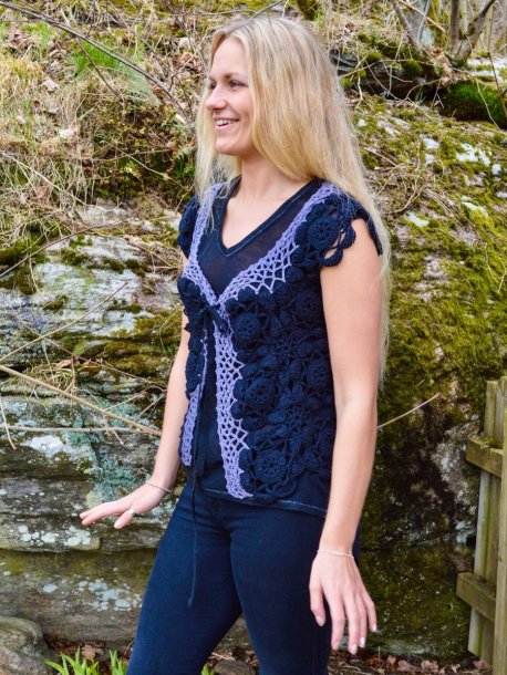 Heklet vest