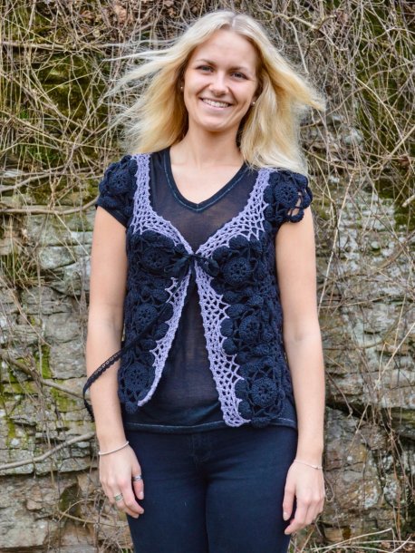Heklet vest