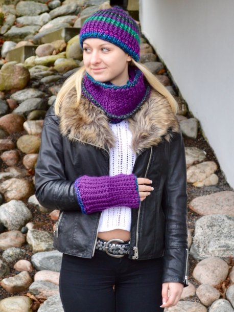 Lue, halsrør og håndleddsvarmer