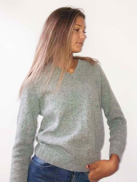 Klassisk strikket genser