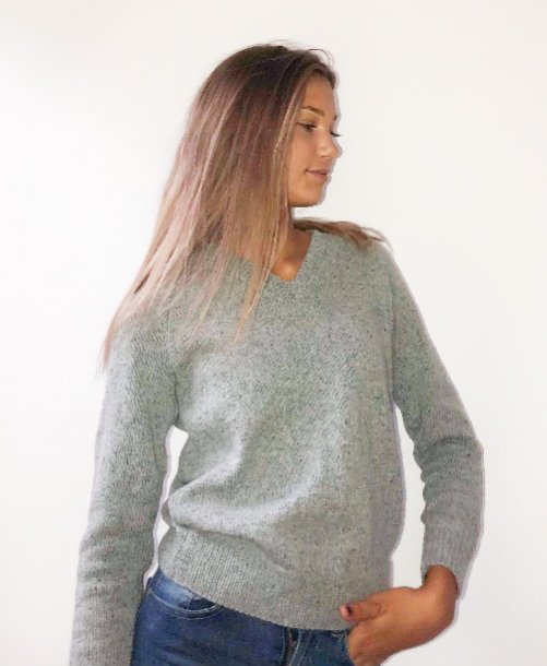 Klassisk strikket genser