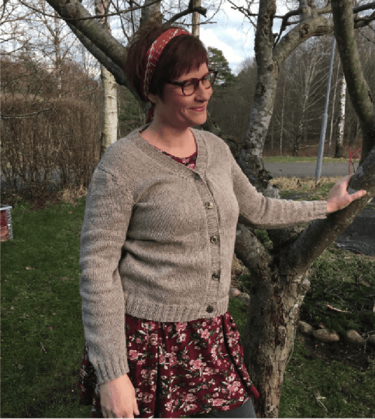 Cardigan for kvinner