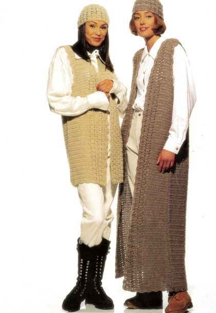 Hekle vester og luer