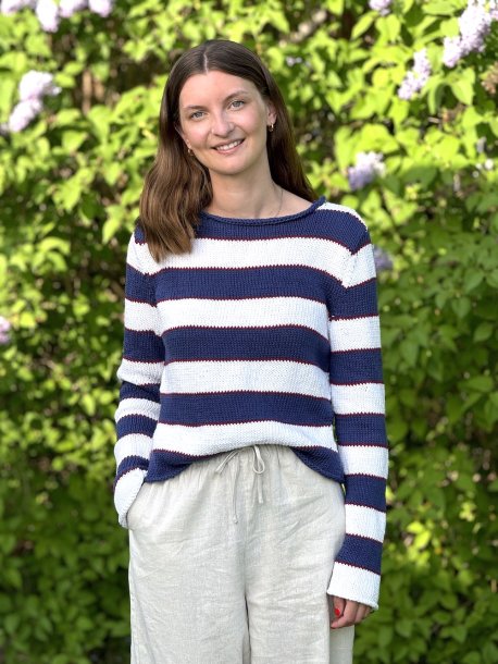 Tröja med ränder