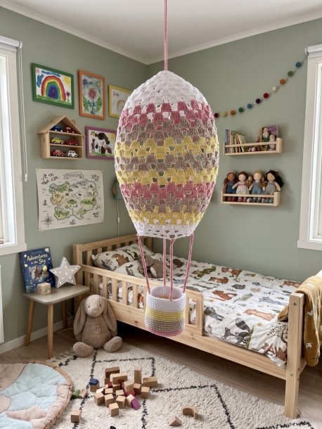 Heklet ballong