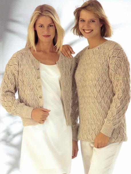 Cardigan og genser
