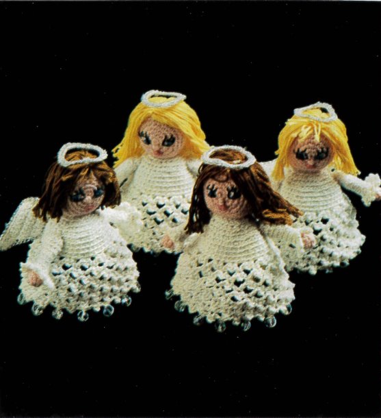 mobil med änglar och stjärnor