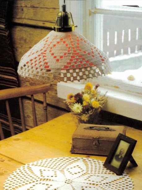Lampslöja och duk
