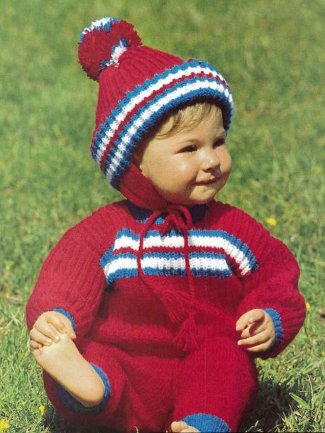 Jumper, byxa och mössa