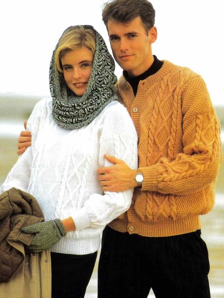 Genser og cardigan