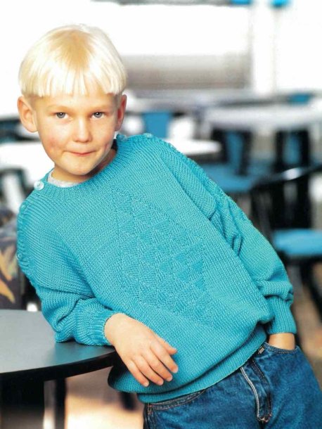 Barnegenser med mønster