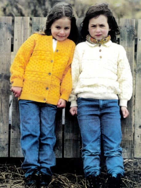 Genser og cardigan