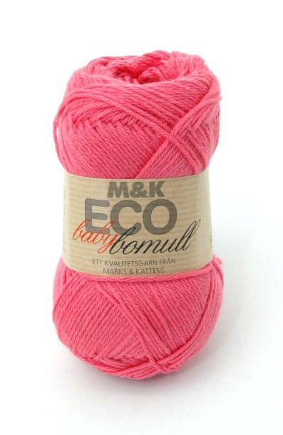 Eco Baby Bomull Mørk Rosa 913