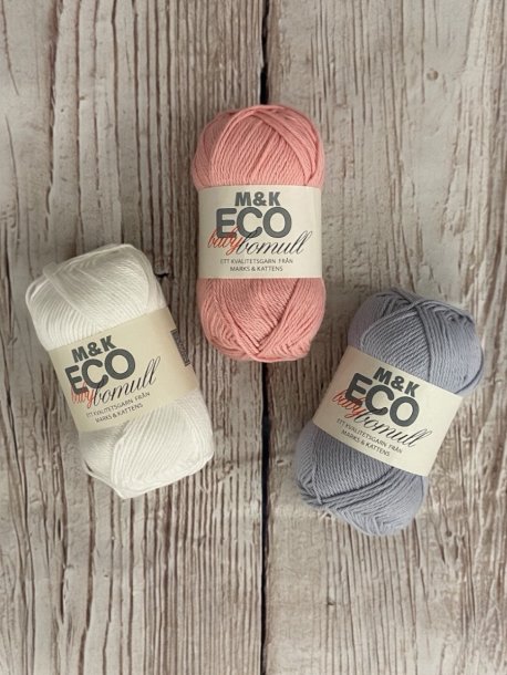 Øko babybomullsgarn