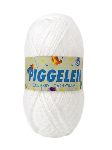 Pigglen Hvit 150